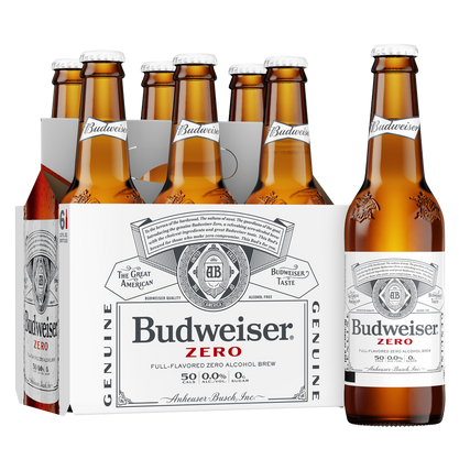 Budweiser Zero 6pk btl